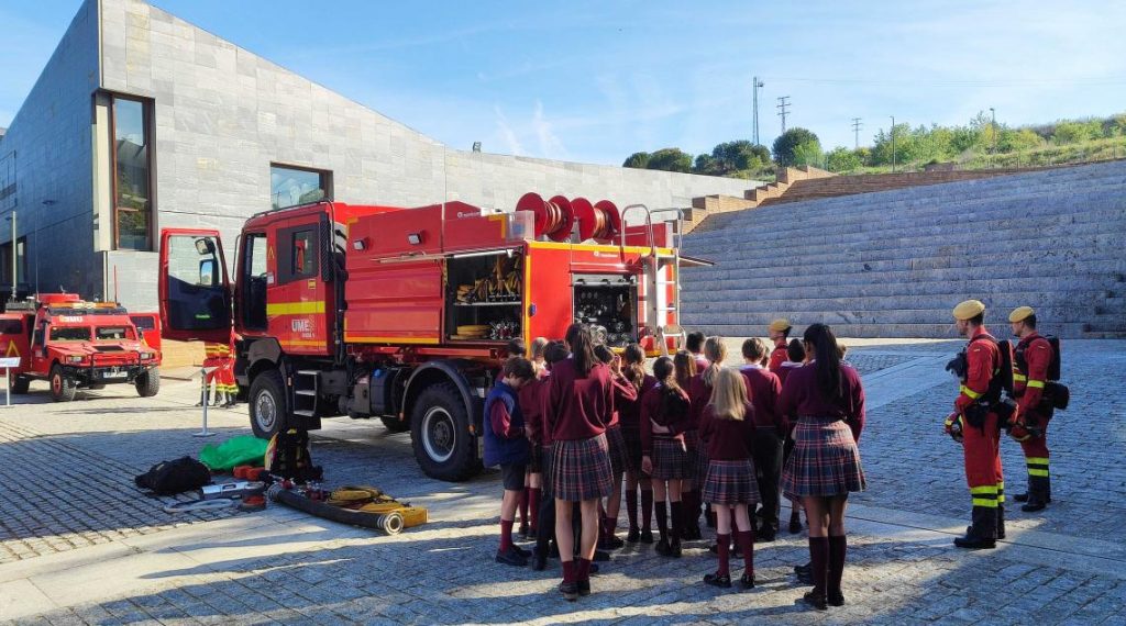 135 estudiantes de Primaria aprenden en el Campus de Ponferrada a prevenir los incendios forestales