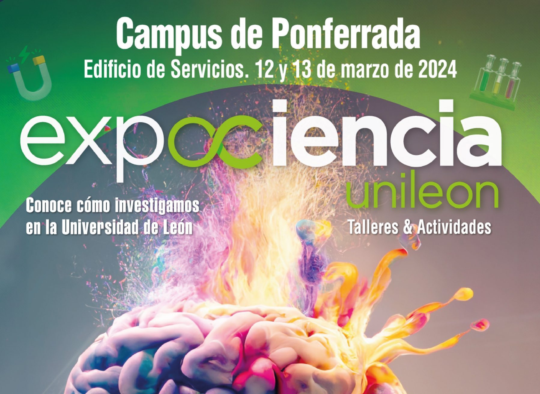 En este momento estás viendo El Campus de Ponferrada de la ULE acoge la próxima semana ‘Expociencia 2024’